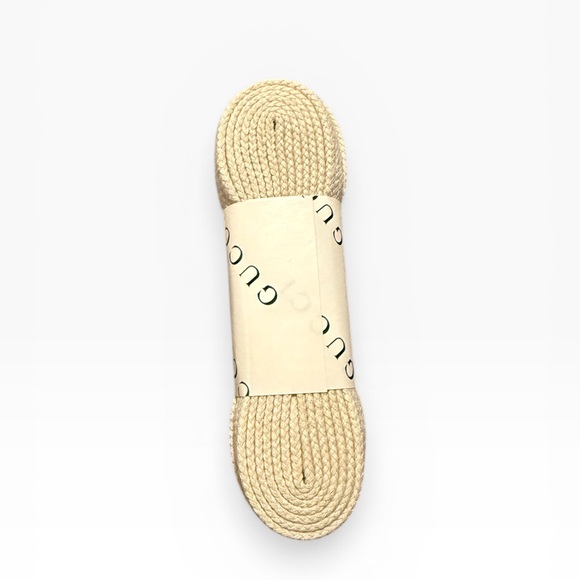 Gucci Accessories - Beige Tan Gucci Shoe Laces NIP